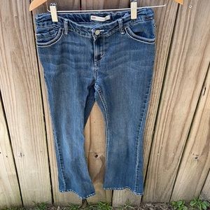 Levi's Bootcut 715 Blue Jeans Sz 12.5 EUC
